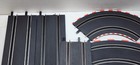 Lot Carrera Go 1 43 Slot Car Track 13 5  4 5  Stright O G Curve Loop 27 Pieces