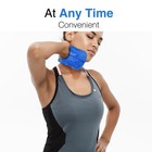 Gel Ice Packs  2pc Reusable Hot Cold Pack For Therapy  Heating Cooling Gel Pad 