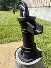 Cast Iron Manual Hand Water Pump Head  Black Vintage Industrial Style