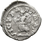 Silver Denarius Emperor Caracalla 198-217 Ancient Roman Coin Vict Part Max 20mm