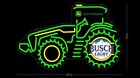 John Deere Farm Tractor Busch Light Beer Led Neon Light Lamp Sign With Dimmer