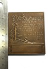 1904 St Louis World Fair Medal Plaque Bronze France L Bottee Exposition Mint