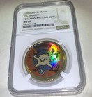 Pop 1 Ngc Ms68 1999 Pok  mon Battling Coin  56 Mankey Finest Known 5967878-048