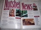 Nutshell News For Complete Miniatures Hobbyist Magazine July 1995 Dollhouse