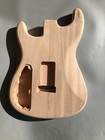Unfinished Fit Diy Electric Guitar Body Mahogany Wood Guitar Kit Bodies Style