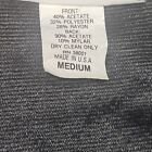 Vintage Copy Cats Top  Green Pink Black Sequin Glitter Stretch Women Medium