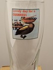 Guiness  -  Lovely Day For  A Guiness Pint Glass - With Raised Harp