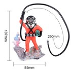 Fish Tank Bubbler Decorations Aquarium Diver Ornament Scuba Diving Fish Tank    