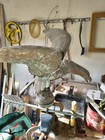 Antique Early Copper American Eagle Weathervane - Beautiful Piece