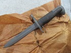 Ww2 Us M1 Bayonet Modified By Korea To M5 Size For  Garand Korean War Era
