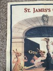 Vintage Guinness Beer Linen Tea Towel  st  James Gate The Home Of   Bar Deco