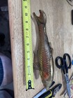 Vintage Brass Fish Sculpture  rc 