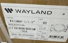 Lot Of 3 Wayland W413mhp-1 15 1-1 2  High Pressure Clamp 304ss