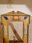 Antique Military Wwi Patriotic Us Army Cast Iron Military Easel Picture Frame