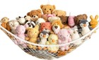 Stuffed Animal Storage Hammock Net For Plushie - Large Corner Toy Hammock Net   
