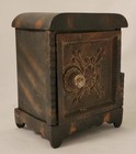 Vintage Cast Iron Safe Coin Bank - Combination Lock