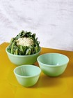 Jadeite Glass Mixing Bowls