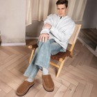 Bovty Men s Moccasin House Slippers - Memory Foam Indoor Outdoor Shoes Warm