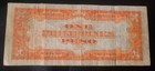 Wwii Philippines Rare One Peso Series 1941 Treasury Certificate   Red Seal