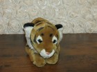 Toys R Us Tan Bengal Tiger Wild Cat 18  Plush Animal Alley 2000 Heavy Stuffed
