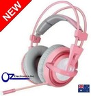 Sades A6 7 1ch Virtual Surround Gaming Headset Led Usb Pc Ps4 Ps5 Switch New Aus