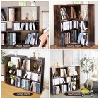 6 9 Cube Wooden Bookcase Storage Organizer Office Shelving Bookshelf Retro Brown