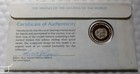 Algeria Silver Coin Medal With Postage Stamp Postal Cover