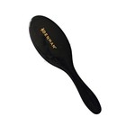 Denman D81m Style And Shine Brush Bristles Plastic Handle Black Detangle Uk New
