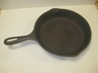 Vintage Unmarked Cast Iron Frying Pan