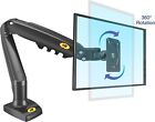 Full Motion Swivel Computer Monitor Arm Desk Mount Stand Gas Spring Adjustable