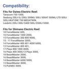 Electric Fishing Reel Power Cord Cable Compatible With Daiwa Tanacom 1000