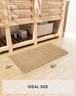 Waffle Bath Mat Rug  Super Absorbent Non Slip Bath Mats For Bathroom Mat Ultra S