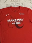 Nike Wnba Washington Mystics Playoff Tee Red Size Large