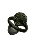 Ancient Roman Or Byzantine Bronze Ring   2-3 Ad     81