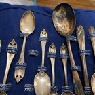 1847 Rogers Bros Vintage Silverplate Serving Spoon Meat Fork 13 Spoons 26 Pieces