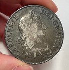 Great Britain - 1662 Large Silver Crown - Popular   Nice