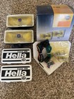 Hella Comet 550 Yellow Optics Fog Light Set Of 2  New Full Set   Real Glass