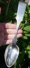 19th Century Joseph Draper American Coin Silver Service Spoon - 9    45 0g 