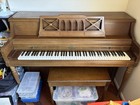      Vintage Wurlitzer Spinet Piano     Beautiful Classic Sound     Made In Usa         