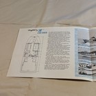 Vintage Uniflite 31 Foot Cruiser Boat Advertising Brochure Catalog