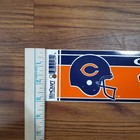 Vintage Wincraft Chicago Bears Bumper Sticker Nfl Football Decal