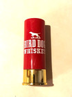 Set Of 2 Bird Dog Whiskey Red 12 Gauge Shotgun Shell Plastic Shot Glasses 3 5 