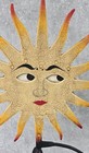 Vtg Celestial Sun Moon Kinetic Moving Eyes 24  Skyhook Wicca Magic Mobile Mexico