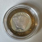 The Orleans Ten Dollars   10   999 Fine Silver Blackjack Gaming Token Sku 77