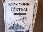 1892- New York Central Hudson River-train Railroad Timetable Brochure Ephemera