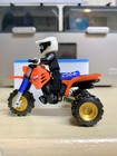 1985 Honda Atc 250r Collectible Display Model   Toy With Mini Figure