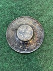 Antique Central Park Casino In Nyc Rare Round Silver Plate Saucer 6    Free Ship