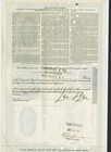 1951 Erie Railroad Stock Certificate 100 Shares