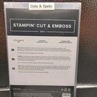 Dots   Spots Stampin Up Die Euc 159164 Texture Background
