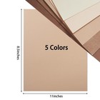 Cardstock Paper 30 Sheets 8 5x11  250gsm  Invitations  Brown
